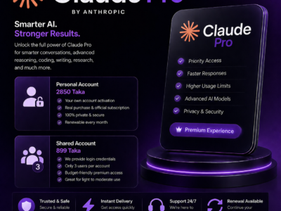 Claude Pro — Infinity Digital Shop